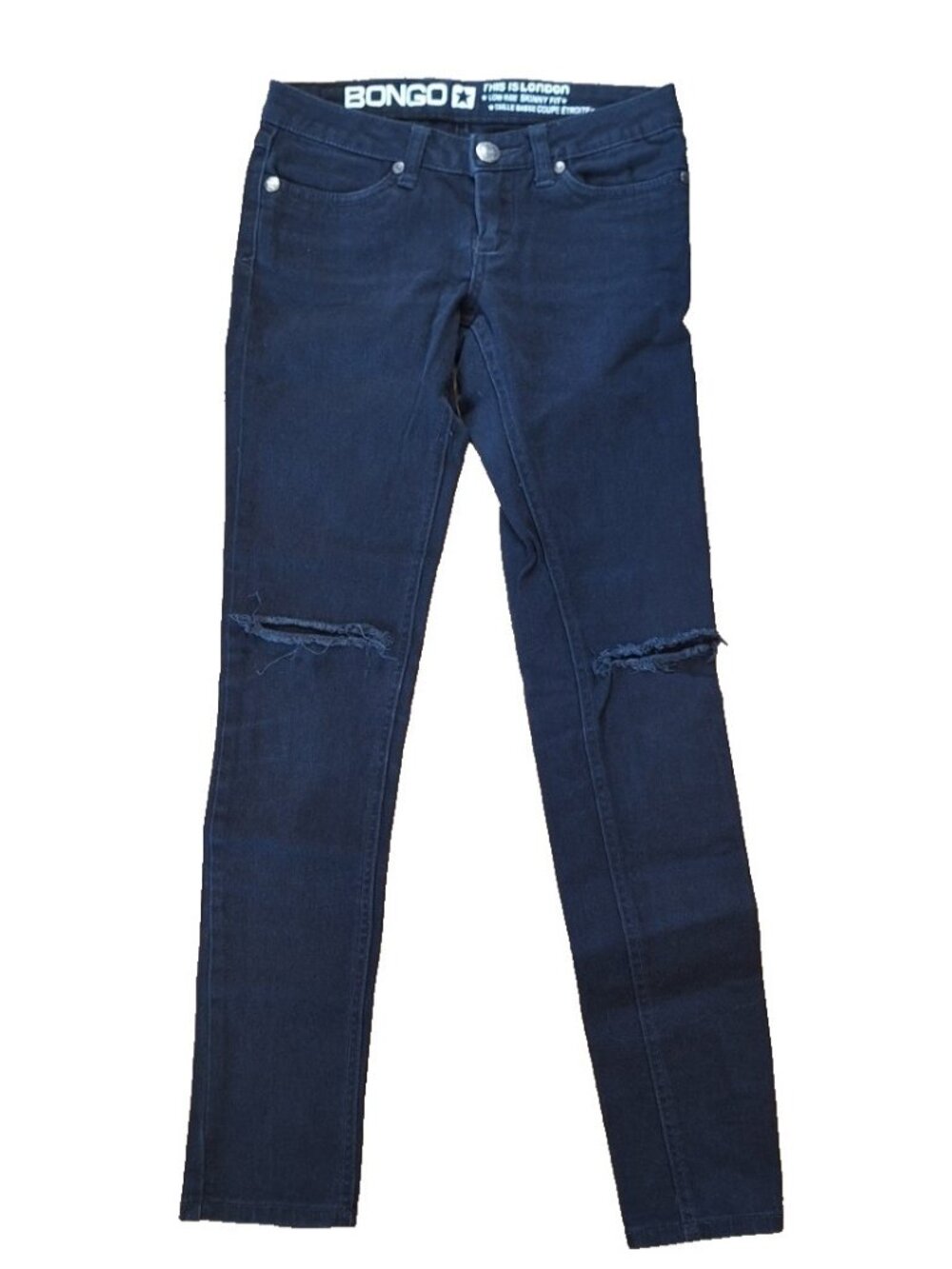 BONGO THIS IS LONDON LOW RISE SKINNY FIT JEANS SIZE 0 #11-100G